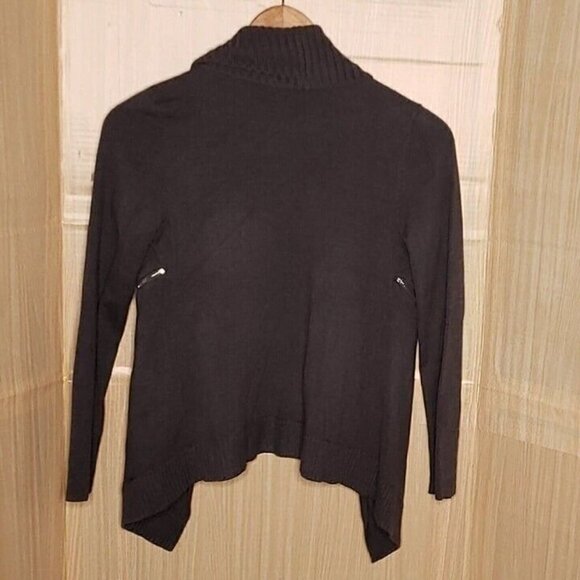 INC International Concepts Womens Grey Open Front Cardigan Sweater Small - Picture 2 of 5